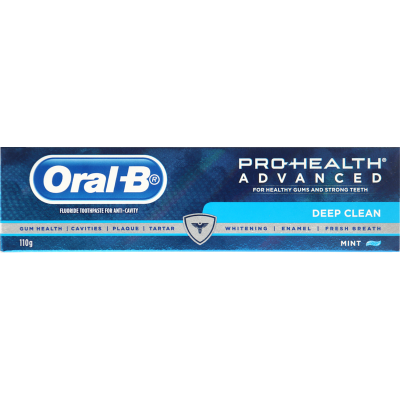 Oral-B Pro Health Advanced Deep Clean Mint Toothpaste 110g