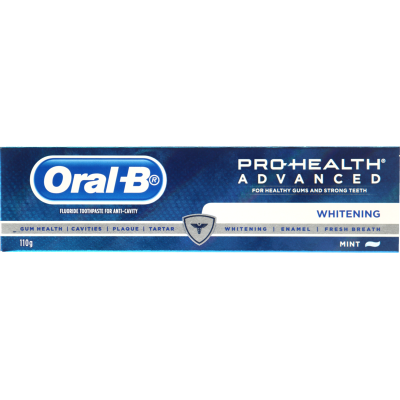 Oral-B Pro Health Advanced Whitening Mint Toothpaste 110g