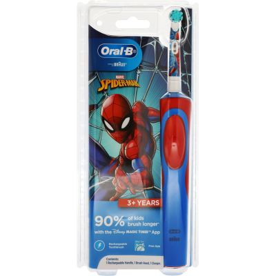 Oral-B Stages Power Spiderman 3+ Years Soft Toothbrush 1pk