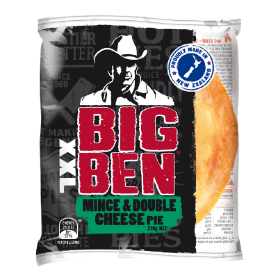 Big Ben XXL Mince & Double Cheese Pie 210g