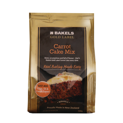 Bakels Gold Label Carrot Cake Mix 500g