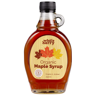 Whole Harry Organic Amber Maple Syrup 250ml