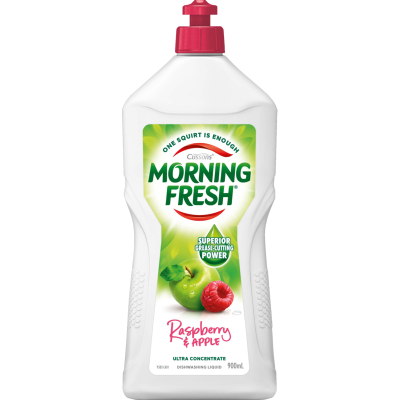 Cussons Morning Fresh Raspberry & Apple Dishwashing Liquid 900ml