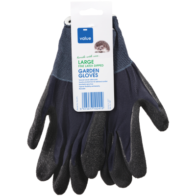 Value Large Latex Garden Gloves 1pk