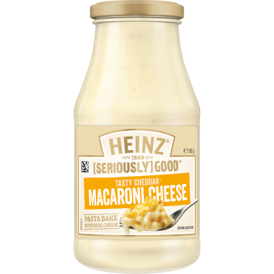 Heinz Seriously Good Tasty Cheddar Macaroni Cheese Pasta Bake 500g