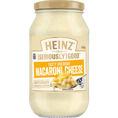 Heinz Seriously Good Tasty Cheddar Macaroni Cheese Pasta Bake 485g