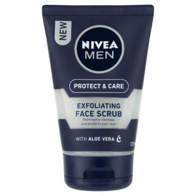 Nivea Men Aloe Vera Exfoliating Face Scrub 125ml