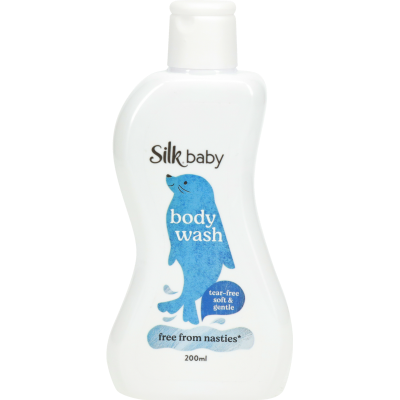 Silk Baby Body Wash 200ml