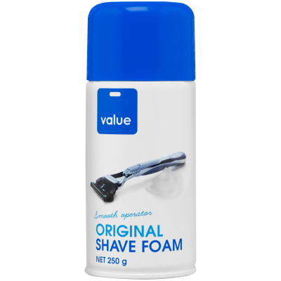 Value Original Shave Foam 250g