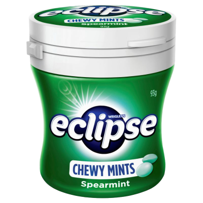 Wrigley's Eclipse Spearmint Chewy Mints 93g