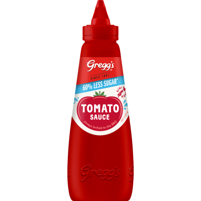 Gregg's 60% Less Sugar Tomato Sauce 540g