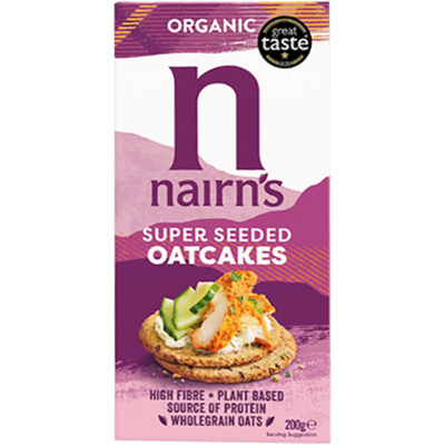 Nairn's Organic Super Seeded Oatcakes 200g