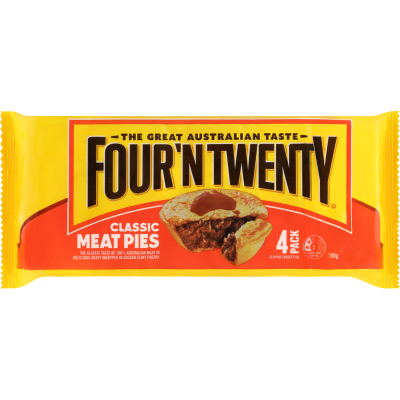 Four'N Twenty Classic Meat Pies 4 x 175g