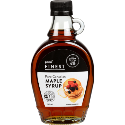 Pams Finest Pure Canadian Maple Syrup 250ml