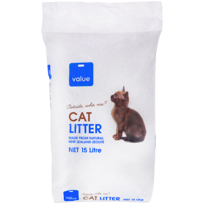 Value Cat Litter 15l