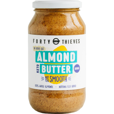 Forty Thieves Smooth Almond Butter 500g