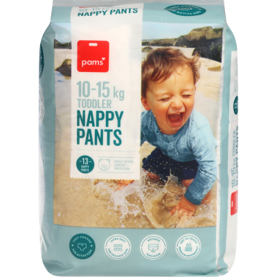 Pams Nappy Pants 10-15kg Toddler 13pk