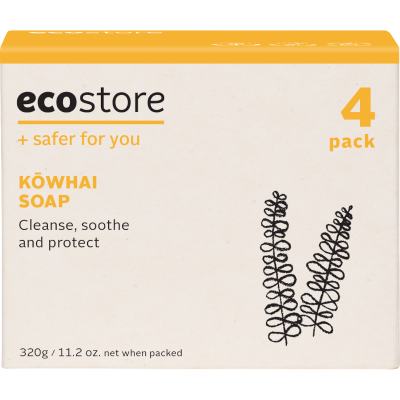 Ecostore Kowhai Soap 4 x 80g