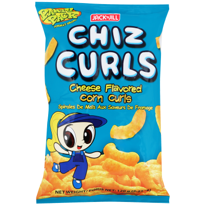 Jack 'n Jill Cheese Chiz Curls 120g