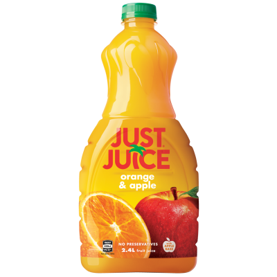 Just Juice Orange & Apple Fruit Juice 2.4l