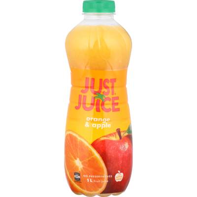 Just Juice Orange & Apple Fruit Juice 1000ml