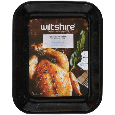 Wiltshire Enamel Roaster 32 x 25cm 1pk