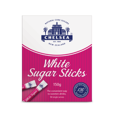 Chelsea White Sugar Sticks 150g