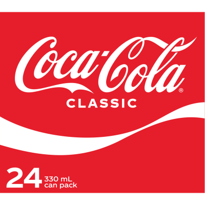 Coca-Cola Classic Cans 24 x 330ml