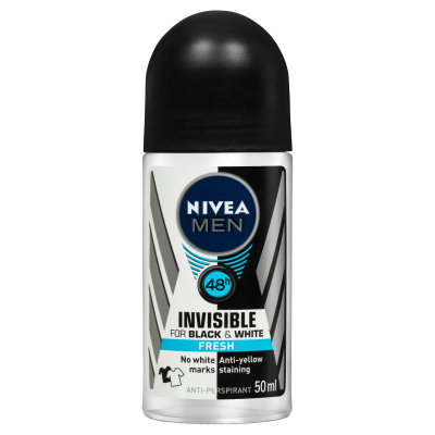 Nivea Men Invisible For Black & White Fresh Anti-Perspirant 50ml