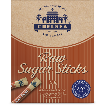 Chelsea Raw Sugar Sticks 150g