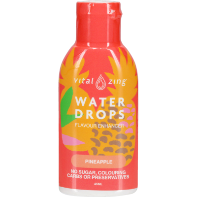 Vital Zing Water Drops Pineapple Flavour Enhancer 45ml