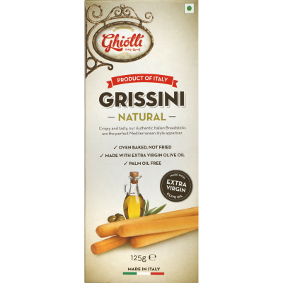 Ghiotti Natural Grissini 125g