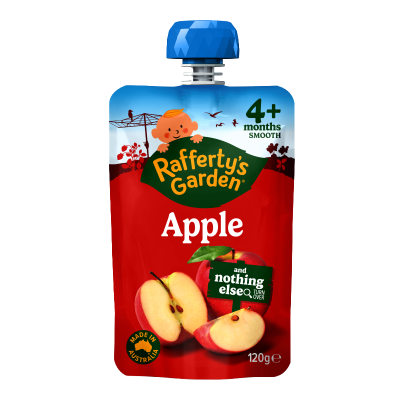 Rafferty's Garden Apple 4+ Months Smooth 120g