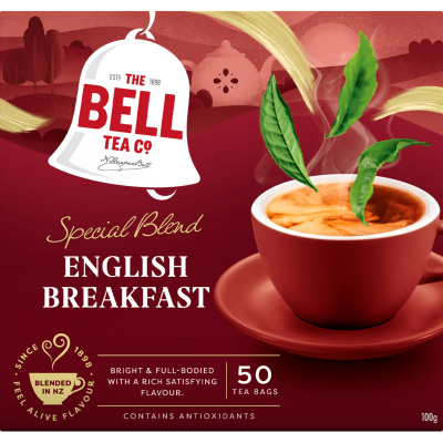 Bell Special Blend English Breakfast Black Tea Bags 50pk