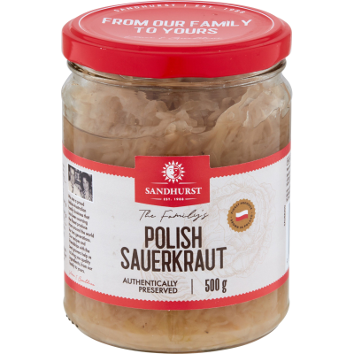Sandhurst Polish Sauerkraut 500g