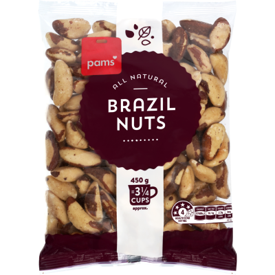 Pams Brazil Nuts 450g