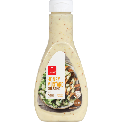 Pams Honey Mustard Dressing 250ml