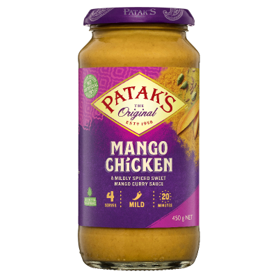 Patak's Mango Chicken Simmer Sauce 450g