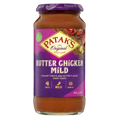 Patak's Butter Chicken Mild Simmer Sauce 450g