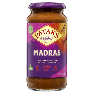 Patak's Madras Simmer Sauce 450g