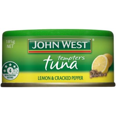 John West Lemon and Cracked Pepper Tuna Tempters 185g