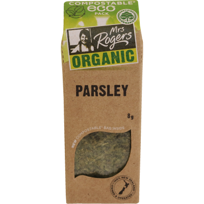 Mrs Rogers Eco Organic Parsley 8g