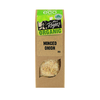 Mrs Rogers Organic Minced Onion 20g