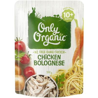 Only Organic Chicken Bolognese 10+ Months 170g