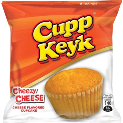 Cupp Keyk Cheezy Cheese Flavored Cupcake 10 x 33g
