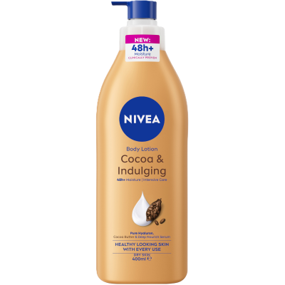 Nivea Cocoa & Indulging 72hr Moisture Body Lotion 400ml