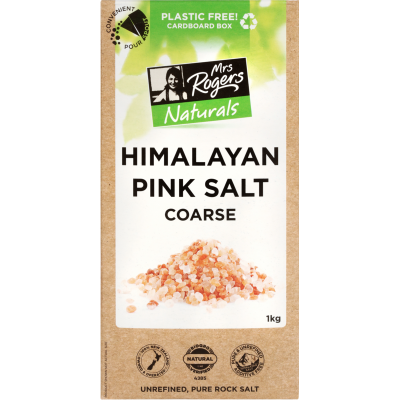 Mrs Rogers Coarse Himalayan Pink Salt 1kg