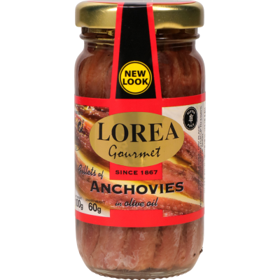 Lorea Anchovies In Olive Oil 100g