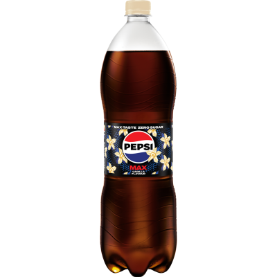 Pepsi Max Zero Sugar Vanilla Flavour Soft Drink 1500ml