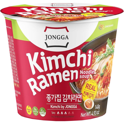 Jongga Kimchi Ramen Noodle Soup 140g